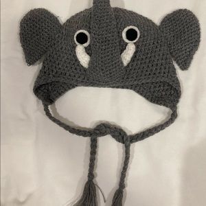 Elephant knit hat